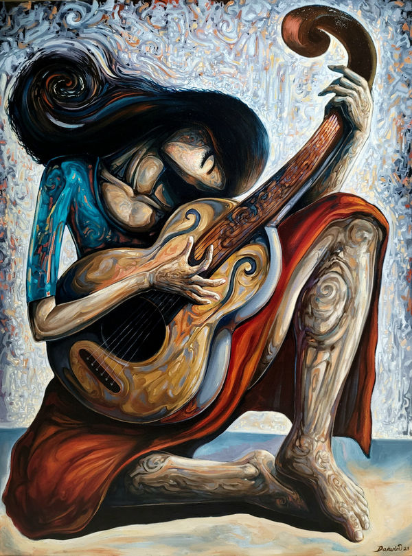 Darwin Leon The Route Within Oil on Canvas 40x30 in