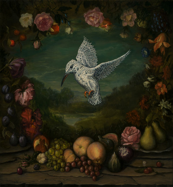 Carolynda Macdonald Spellbound Oil on Panel 17x16 in