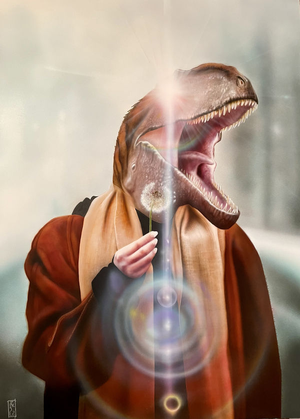 Franc Kaiser Invocation Acrylic on Board 23x33 in