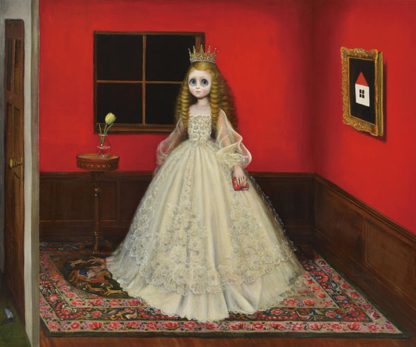 Nozomi Tojinbara There You Are Oil on Canvas 63x76 in