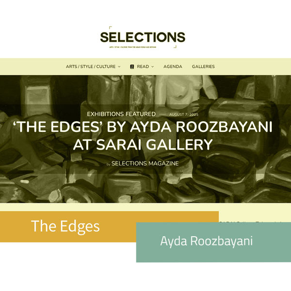 THE EDGES’ BY AYDA ROOZBAYANI
