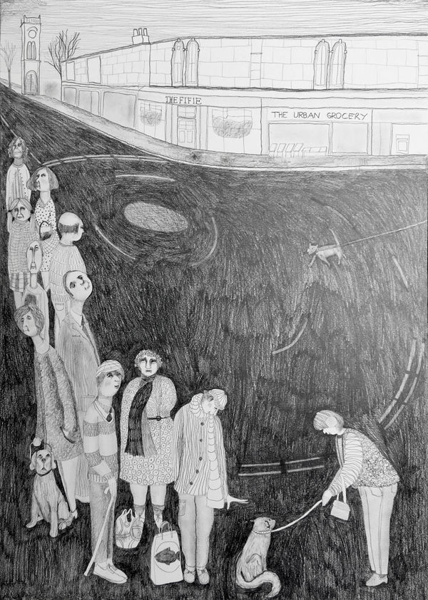 Christy Burdock - At The Fur Dressers, 2022