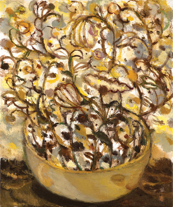 The Good Listener Oil on canvas 30 x 25 cm Joe Fan, RSA