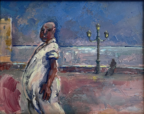 Peter Regent, Street scene, Morocco