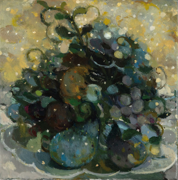 Frozen Fruits Oil on canvas 30 x 30 cm Joe Fan, RSA
