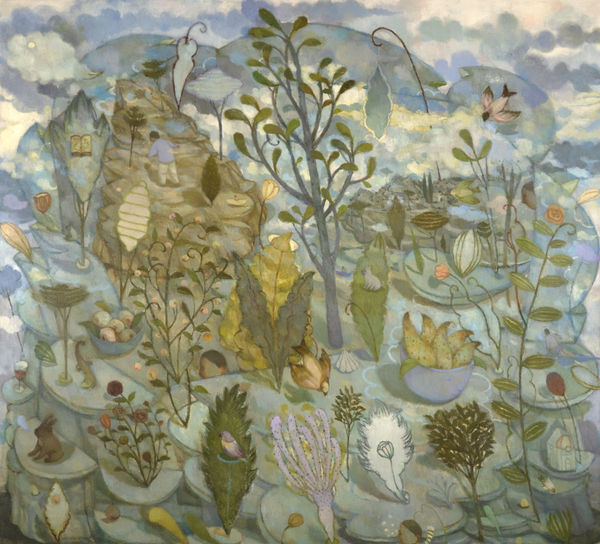 The Bather Oil on Canvas 184x168cm Joe Fan, RSA