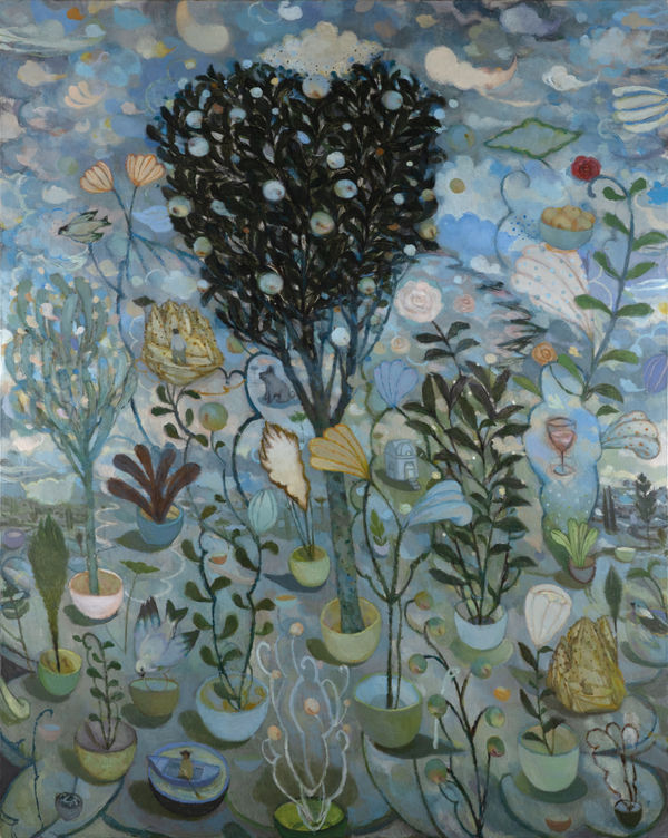 Dare We Grow Oil on canvas 152 x 122 cm Joe Fan, RSA