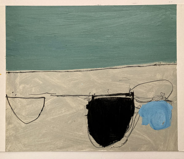 Tide Oil on board 34 x 40cm Dominique Cameron