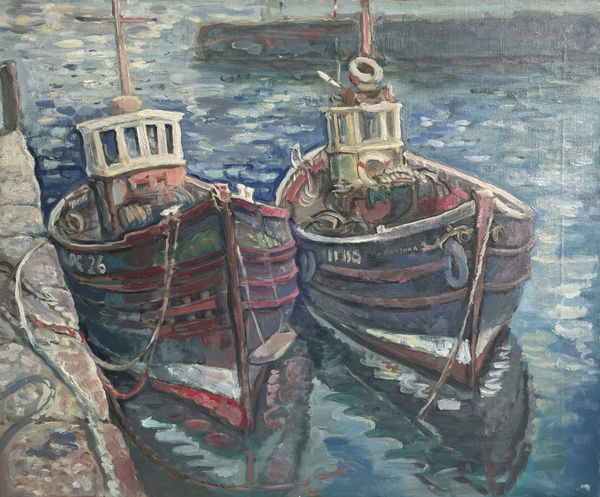 Peter Regent, Fishing Boats, Pittenweem