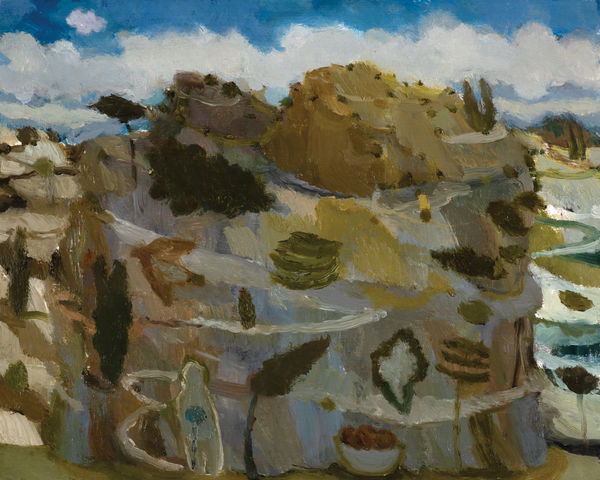 Sleepwalking During the Day Oil on board 20 x 26 cm Joe Fan, RSA