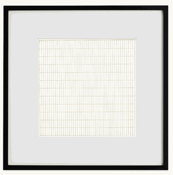 Agnes Martin Untitled, 1995