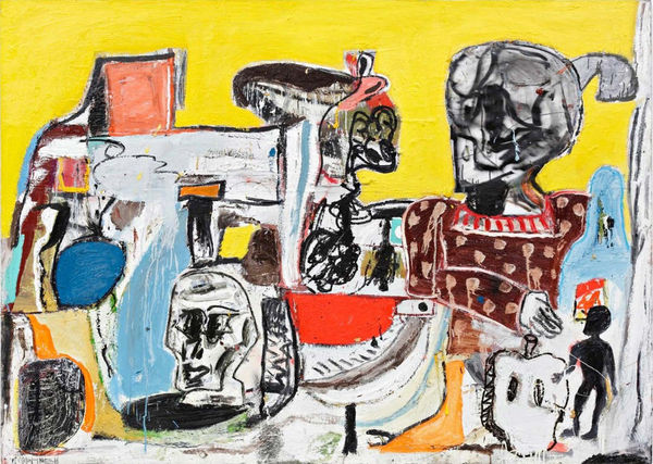 Eddie Martinez In this Headspace, Sam is the Ocean, 2011