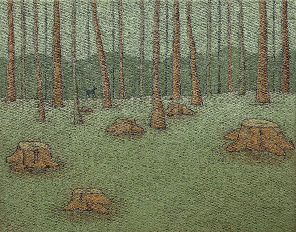 John Dilg Tarantula, 2025 Oil on canvas 11 x 14 in 27.9 x 35.6 cm