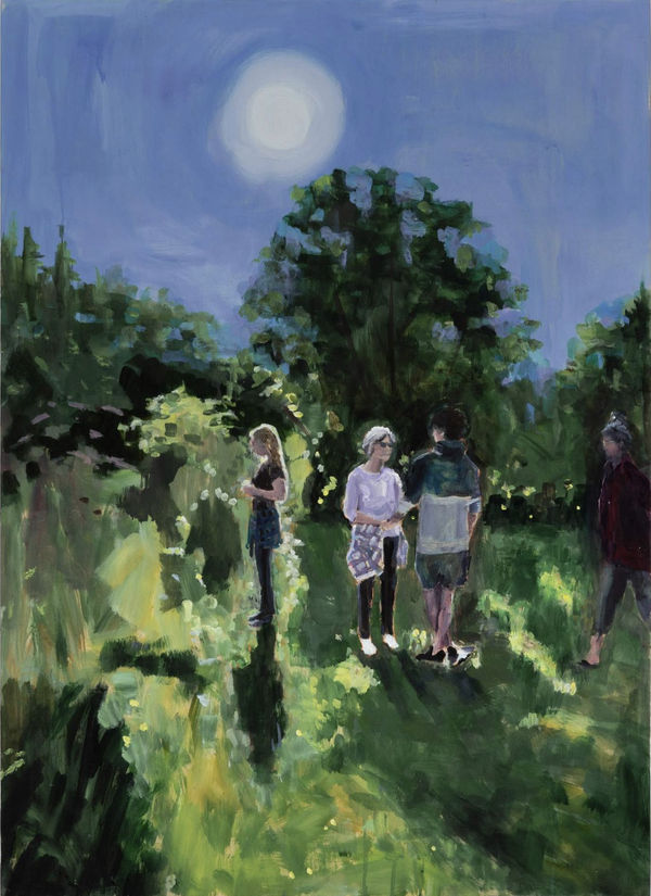 Nancy Friedland Taschlisch, 2024 Acrylic on wood panel 40 x 30 in 101.6 x 76.2 cm