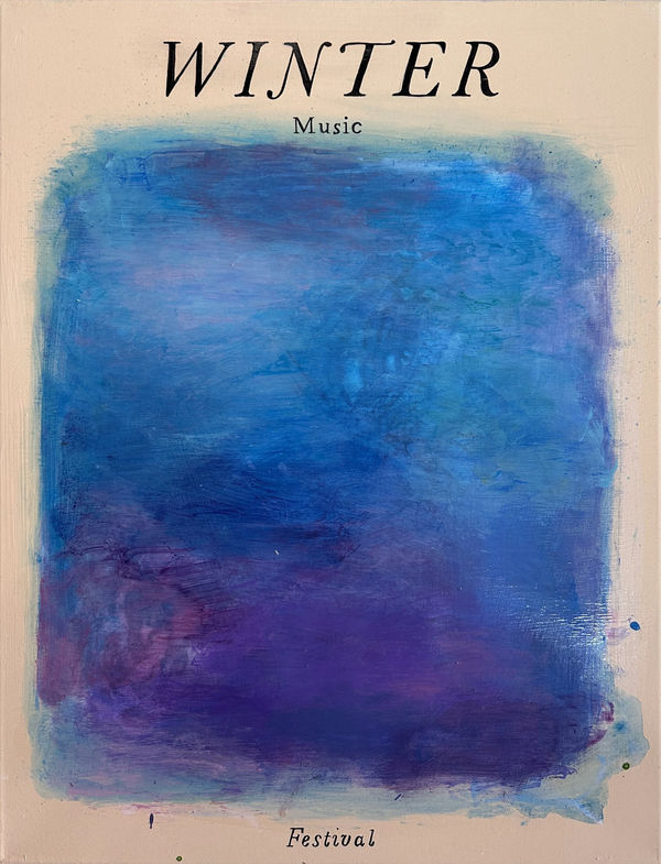 Andrew Kuo WINTER MUSIC, 2026 Oil on canvas 20 x 15 1/2 in 50.8 x 39.4 cm