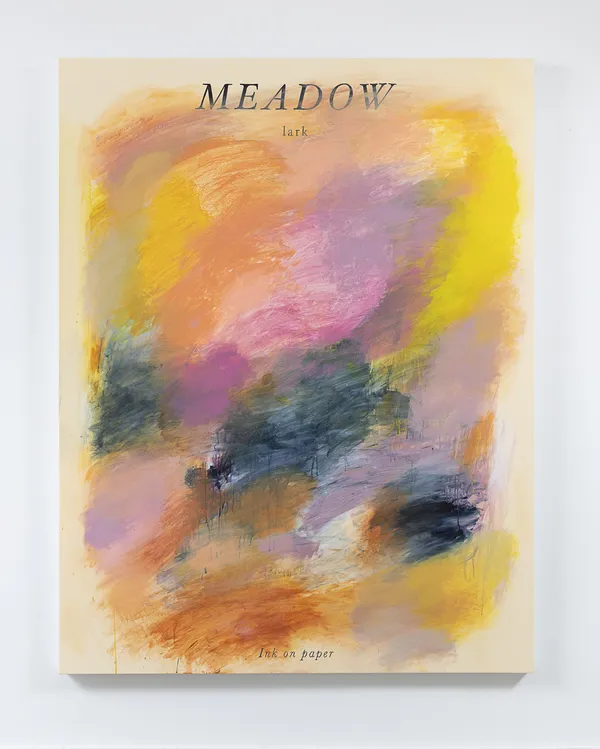 Andrew Kuo MEADOW, 2026 Oil on canvas 68 x 52 1/2 in 172.7 x 133.3 cm