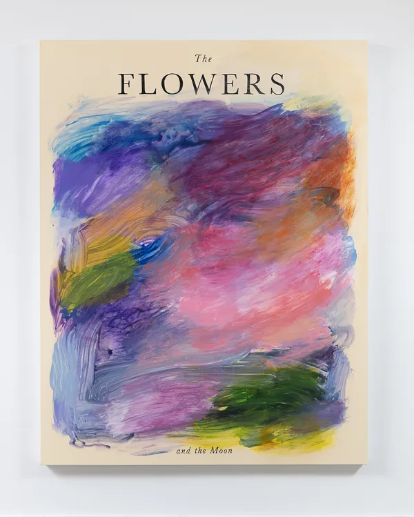 Andrew Kuo THE FLOWERS, 2026 Oil on canvas 68 x 52 1/2 in 172.7 x 133.3 cm