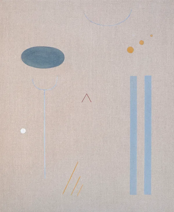 Rachel Garrard Time Will not Wait for Us, 2024 Quartz and rock powder pigment on linen 32 x 26 in 81.3 x 66 cm