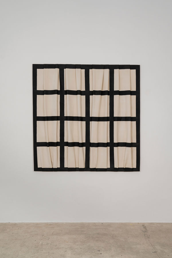 Eugenio Espinoza Untitled, 1972-2010 Signed and dated 1972-2010 verso Acrylic on unprimed canvas 152 x 152 cm