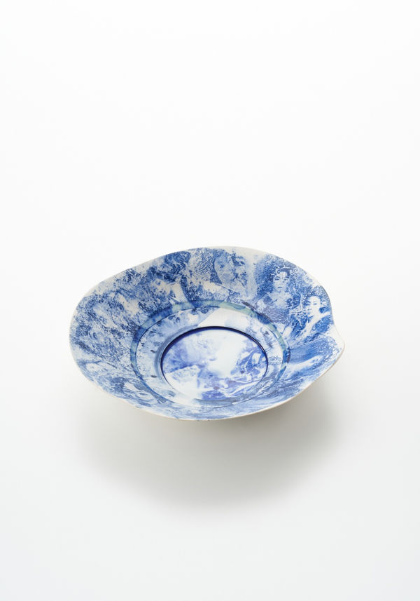 多和田有希＋福本双紅, blue on blue 4, 2023