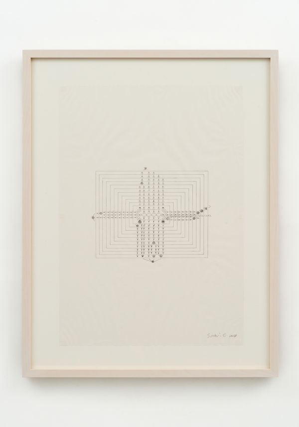 力石 咲, 《ウィーヴライト》結晶構造図, 2024