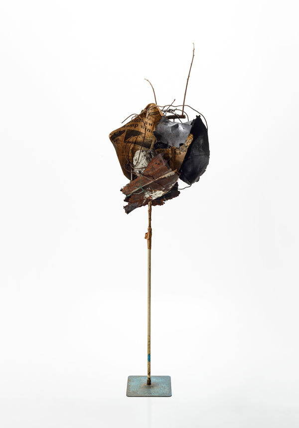 三島 喜美代, Work 72-J, 1972