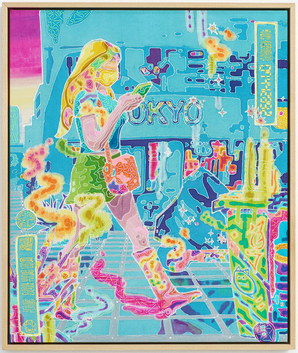 Toru Ishii, TOYOKEI_074426892_waiking woman, 2022