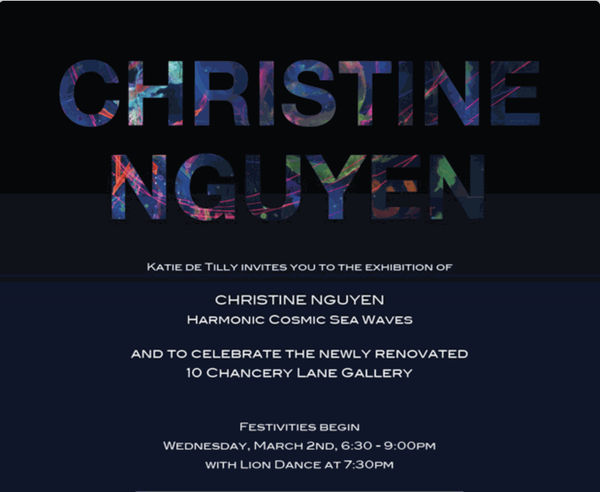 Harmonic Cosmic Sea Waves CHRISTINE NGUYEN