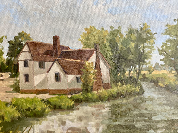 Rod Lomas, Willy Lott's Cottage. Flatford Mill, Suffolk
