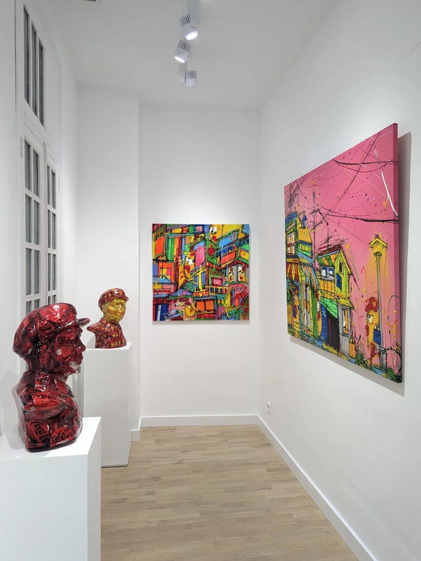 "Alben & Ceet Fouad", Galerie In Arte Veritas Valencia, Spain