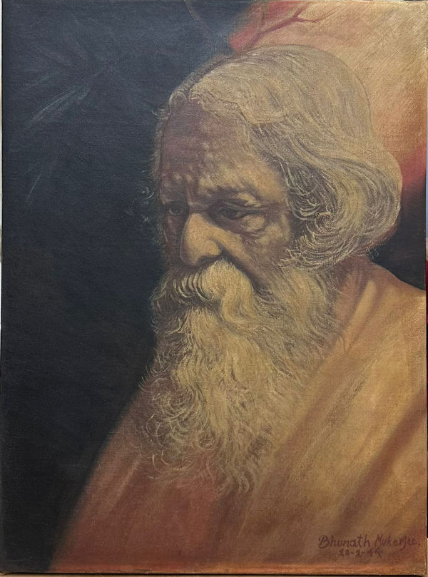 Indulge Express : Kolkata’s Art Exposure gallery resumes focus on modernist Bhunath Mukherjee’s portraits