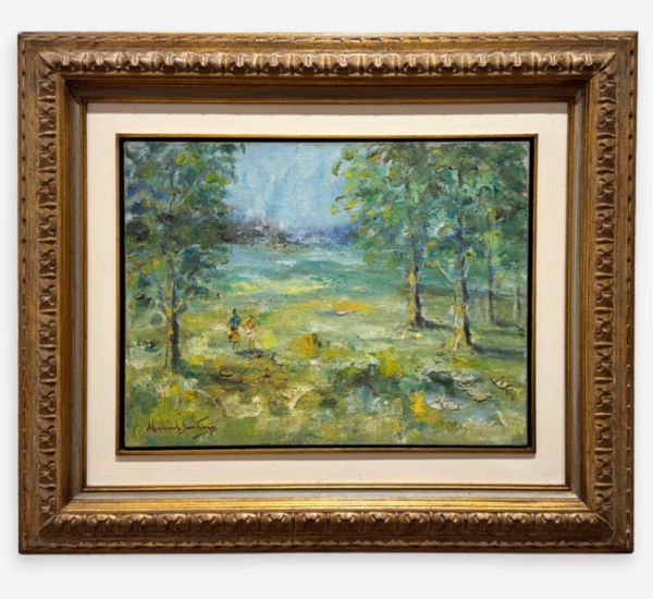 Manoel Santiago Paisagem, S.D. Óleo sobre tela 47 x 61 cm