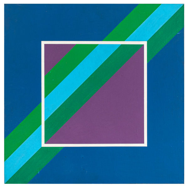 Maurício Nogueira Lima Sem título, 1975 Acrílica sobre tela 60 x 60 cm