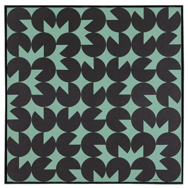 Luiz Sacilotto C 9764, Déc. 80 Acrílica sobre tela 90 x 90 cm