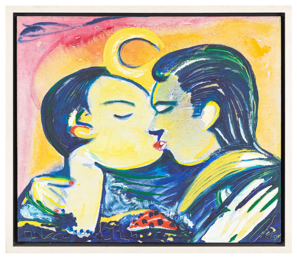 Rubens Gerchman Soalr, S.D. Acrílica sobre tela 60 x 70 cm