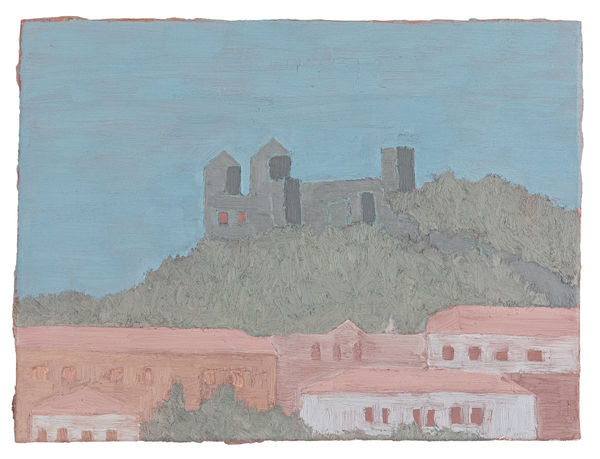 Lucas Arruda Sem título, da série Chiesa, 2010 Óleo e cera sobre tela 30 x 40 cm