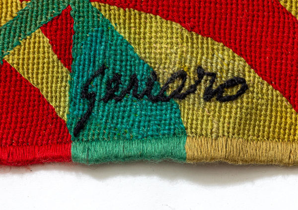 Genaro de Caervalho Sem título, Dec. 60 Tapeçaria 155 x 145 cm