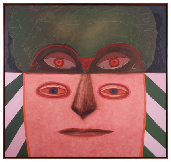 Siron Franco O espírito da flores, Déc. 80 Óleo sobre tela 170 x 180 cm