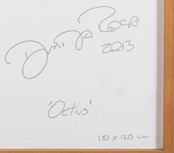 Duda Rosa Octus, 2013 Metacrilato 120 x 120 cm