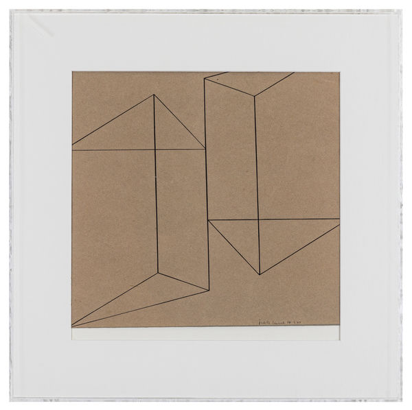 Judith Lauand C91, 1958 Nanquim sobre cartão 30 x 28 cm