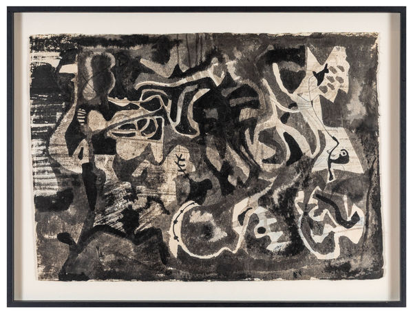 Roberto Burle Max Sem título, 1974 Guache aguada sobre papel 64 x 91 cm