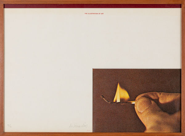 Antonio Dias Da série The Illustration of Art, S.D. Montagem e serigráfica sobre papel 50 x 70 cm