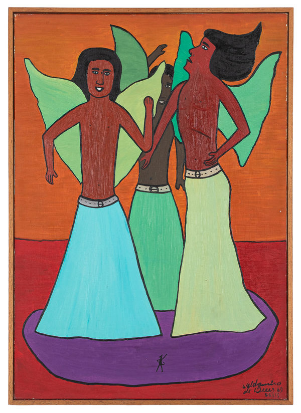 Waldomiro de Deus Sem título, 1969 Óleo sobre tela 65 x 46 cm