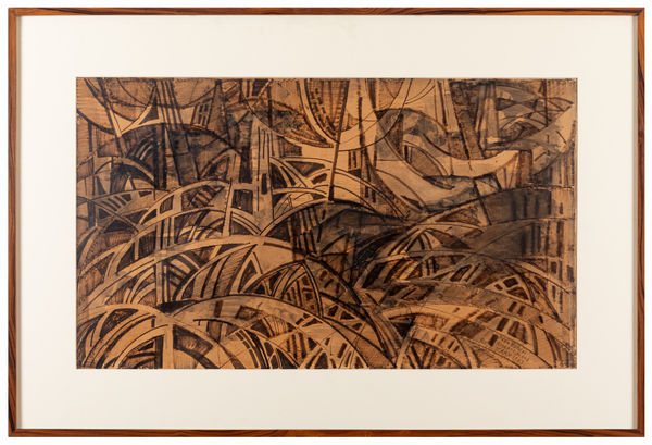 Roberto Burla Max Sem título, 1963 Guache sobre papel 47 x 81 cm