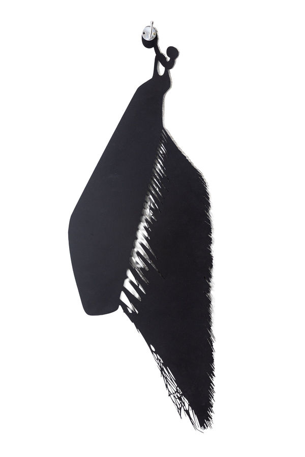 Regina Silveira Bigode, 2010 Recorte em PVC expandido. 104 x 37 cm