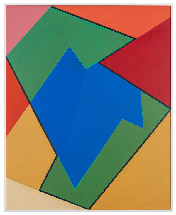 Cícero Dias Composição, 1970 Óleo sobre tela 100 x 81 cm