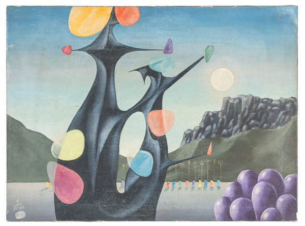 Walter Lewy Sem título, 1975 Óleo sobre tela 61 x 81 cm