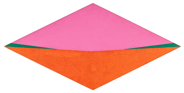 Hércules Barsotti Nº 17, 2001 Acrílica e areia sobre tela 50 x 100 cm