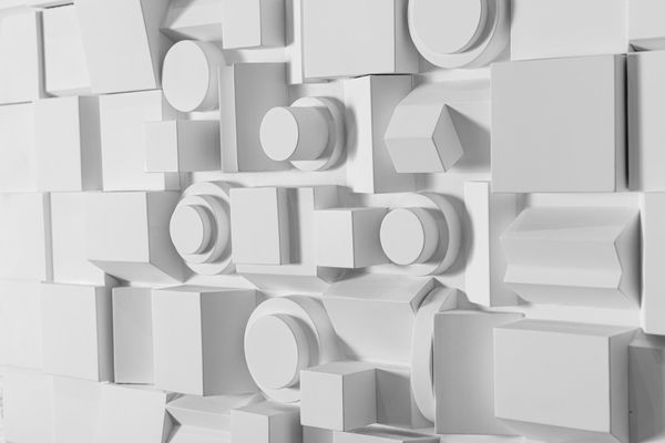 João Carlos Galvão Relevo restaurado, 1998 Madeira pintada 100 x 100 x 10 cm