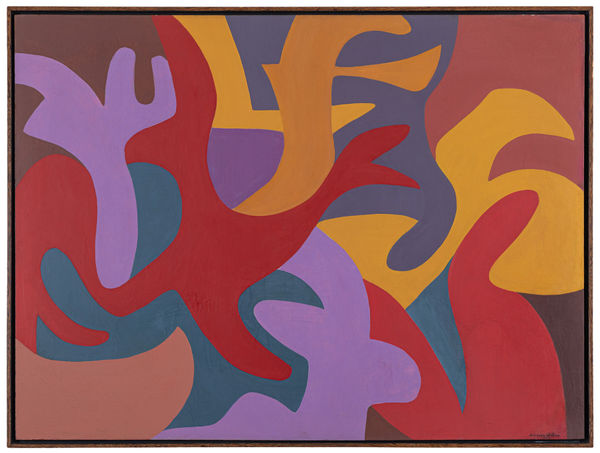 Jandyra Waters Sem título, 1968 Óleo sobre tela 97 x 130 cm